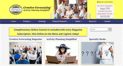 Desktop Screenshot of creativeforecasting.com